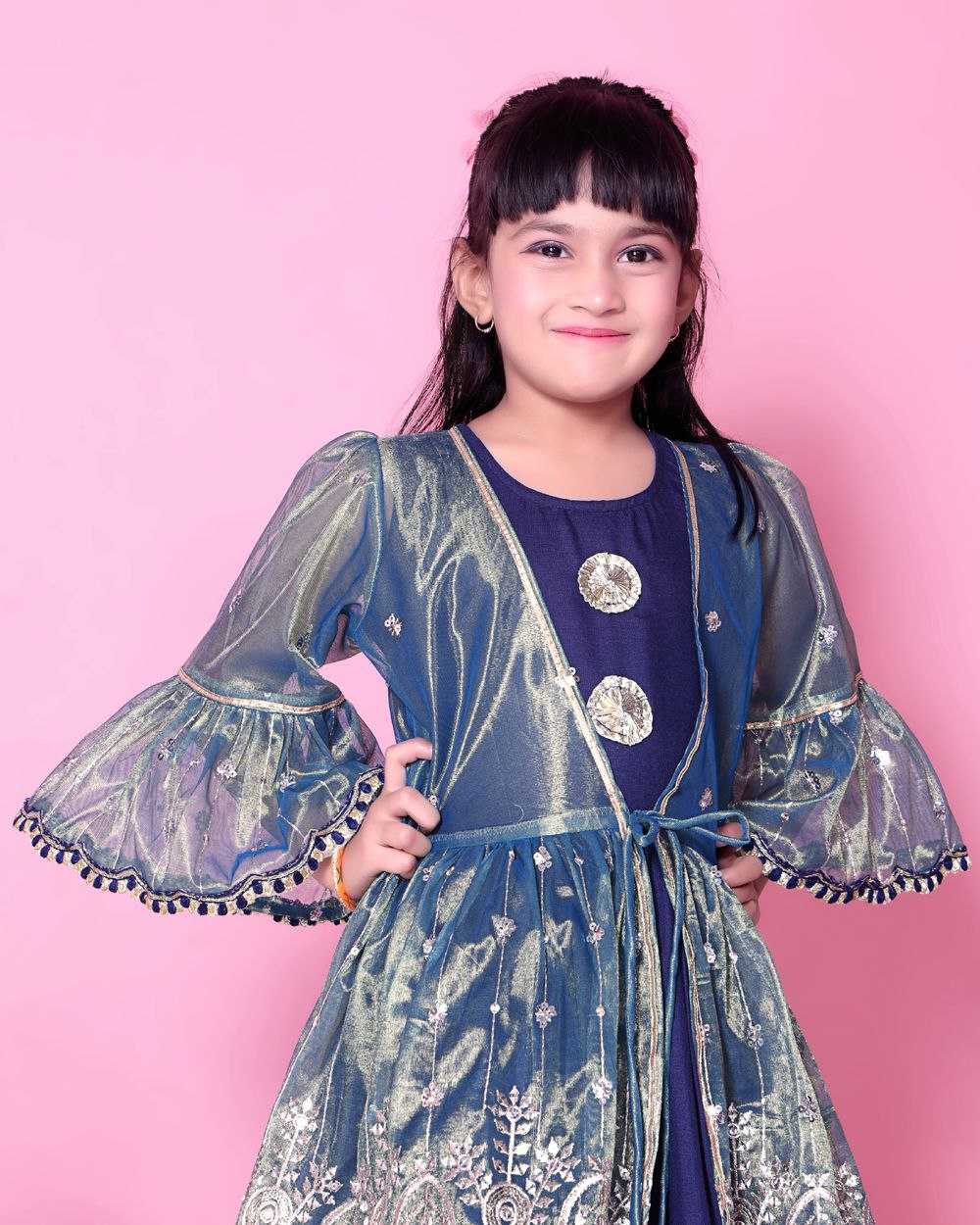 Ynf Jacquard KESH461 120 Gowns Wholesale Printed Gowns Embroidery Gowns Lace Gowns Manufacturer