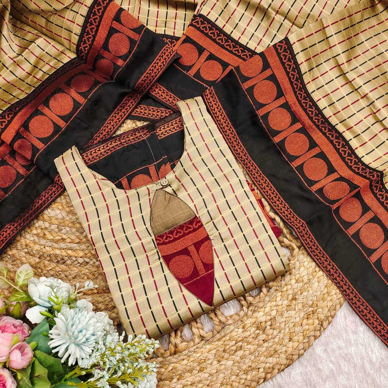 Ynf Jacquard KESH501 Beige Suits & Dresses Wedding Collections Festive Collections Wholesale Ladies Suits Casual Dresses Party Wear Dresses Manufacturer
