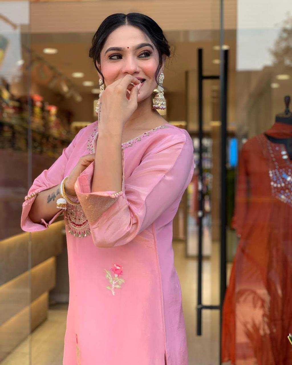 Ynf Jacquard KESH501 indicated Kurti Wholesale Festive Kurtis Cotton Kurtis Embroidered Kurtis Manufacturer