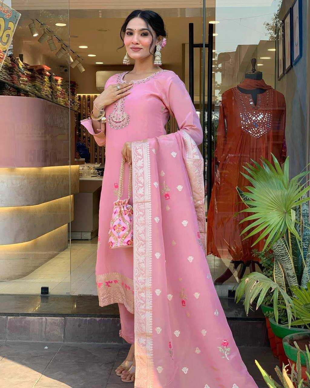 Ynf Jacquard KESH501 indicated Kurti Wholesale Festive Kurtis Cotton Kurtis Embroidered Kurtis Manufacturer