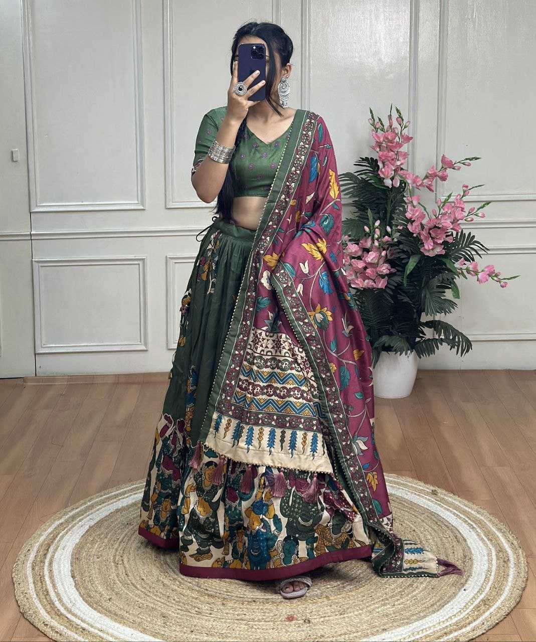 Ynf Jacquard KESH511 KASMINA Lehengas Wholesale Traditional Lehenga Silk Lehenga Printed Lehenga Manufacturer
