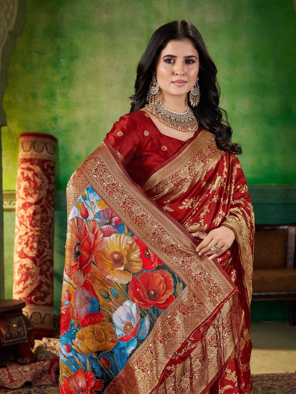 Ynf Jacquard KESH518 4400 Sarees Wedding Collections Festive Collections Wholesale Hand Work Sarees Jacquard Saree Zari Sarees Manufacturer