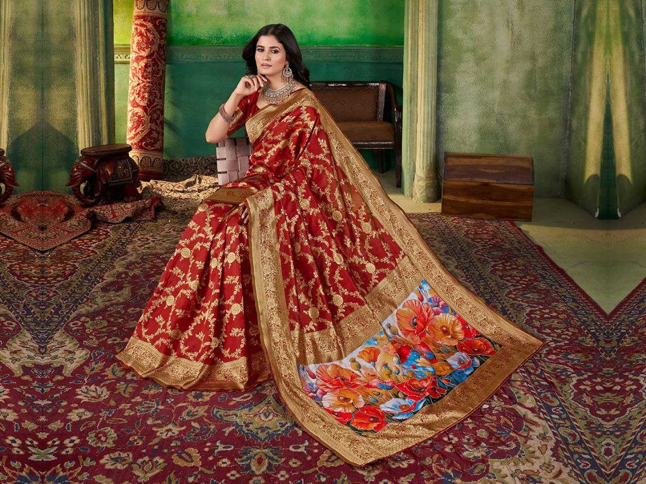 Ynf Jacquard KESH518 4400 Sarees Wedding Collections Festive Collections Wholesale Hand Work Sarees Jacquard Saree Zari Sarees Manufacturer