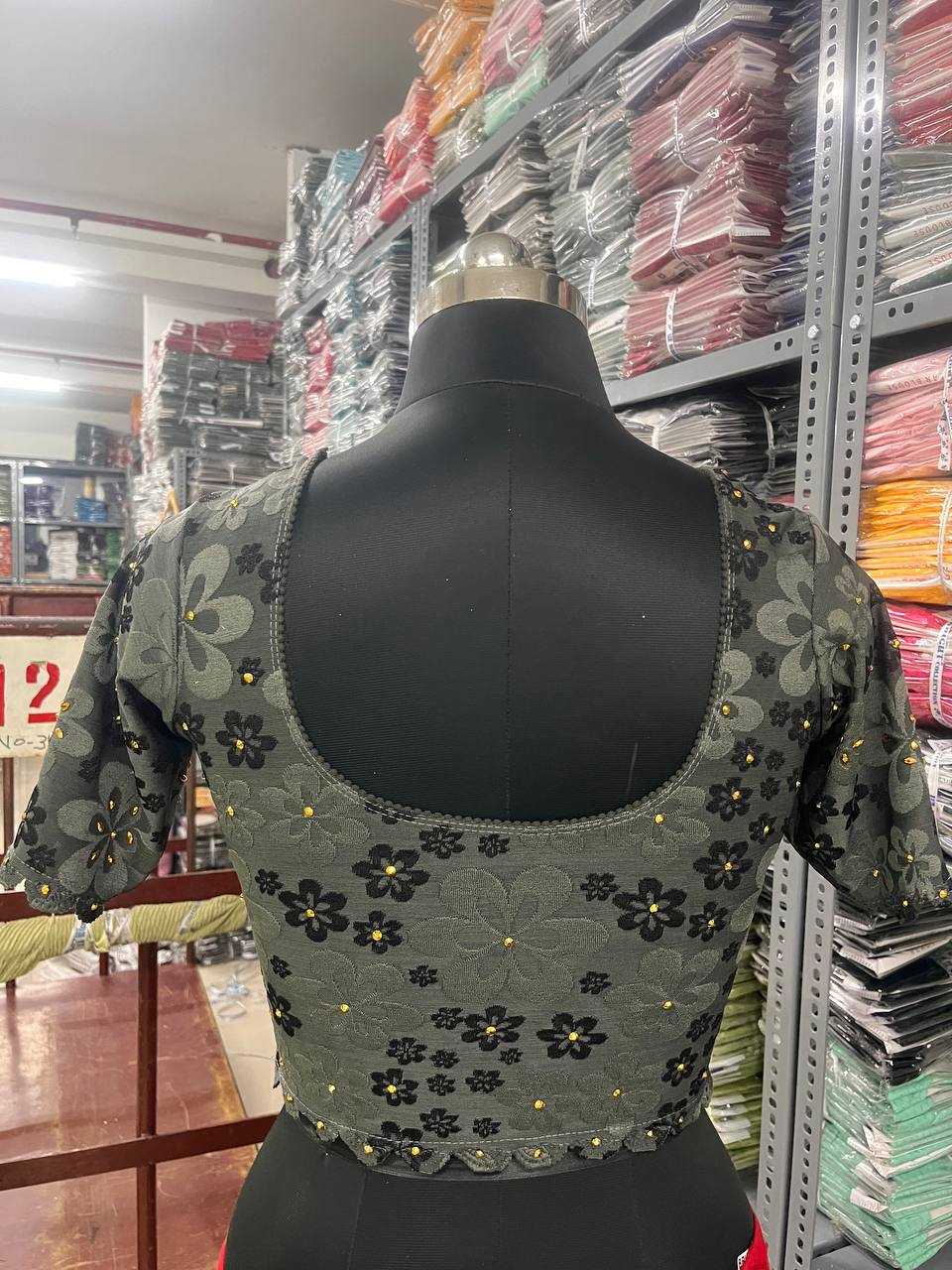 Ynf Jacquard KESH535 RUHI Readymade Blouses Wholesale Blouse Printed Blouse Embroidered Blouses Manufacturer