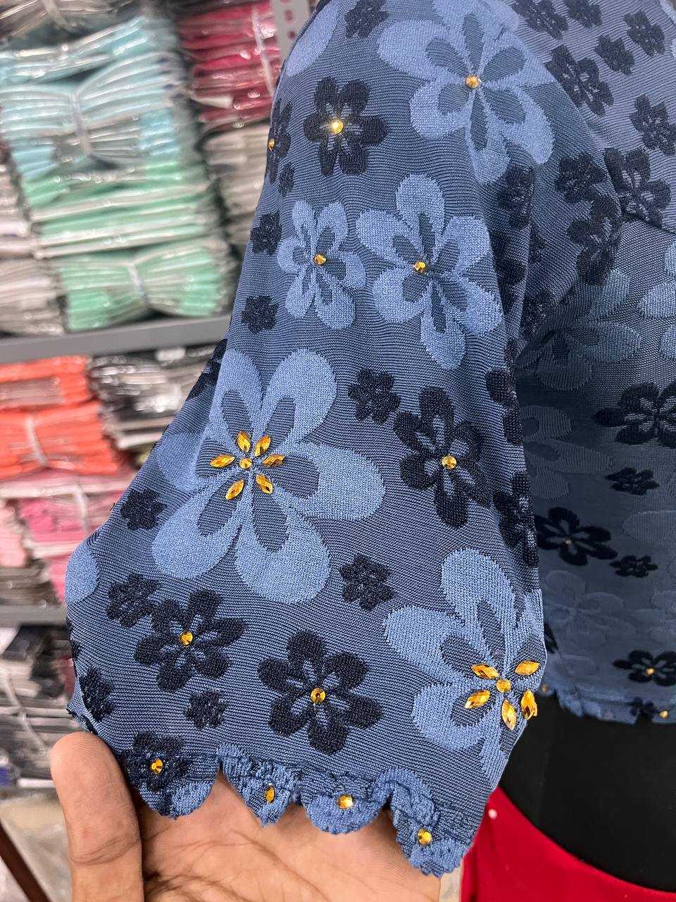 Ynf Jacquard KESH535 RUHI Readymade Blouses Wholesale Blouse Printed Blouse Embroidered Blouses Manufacturer