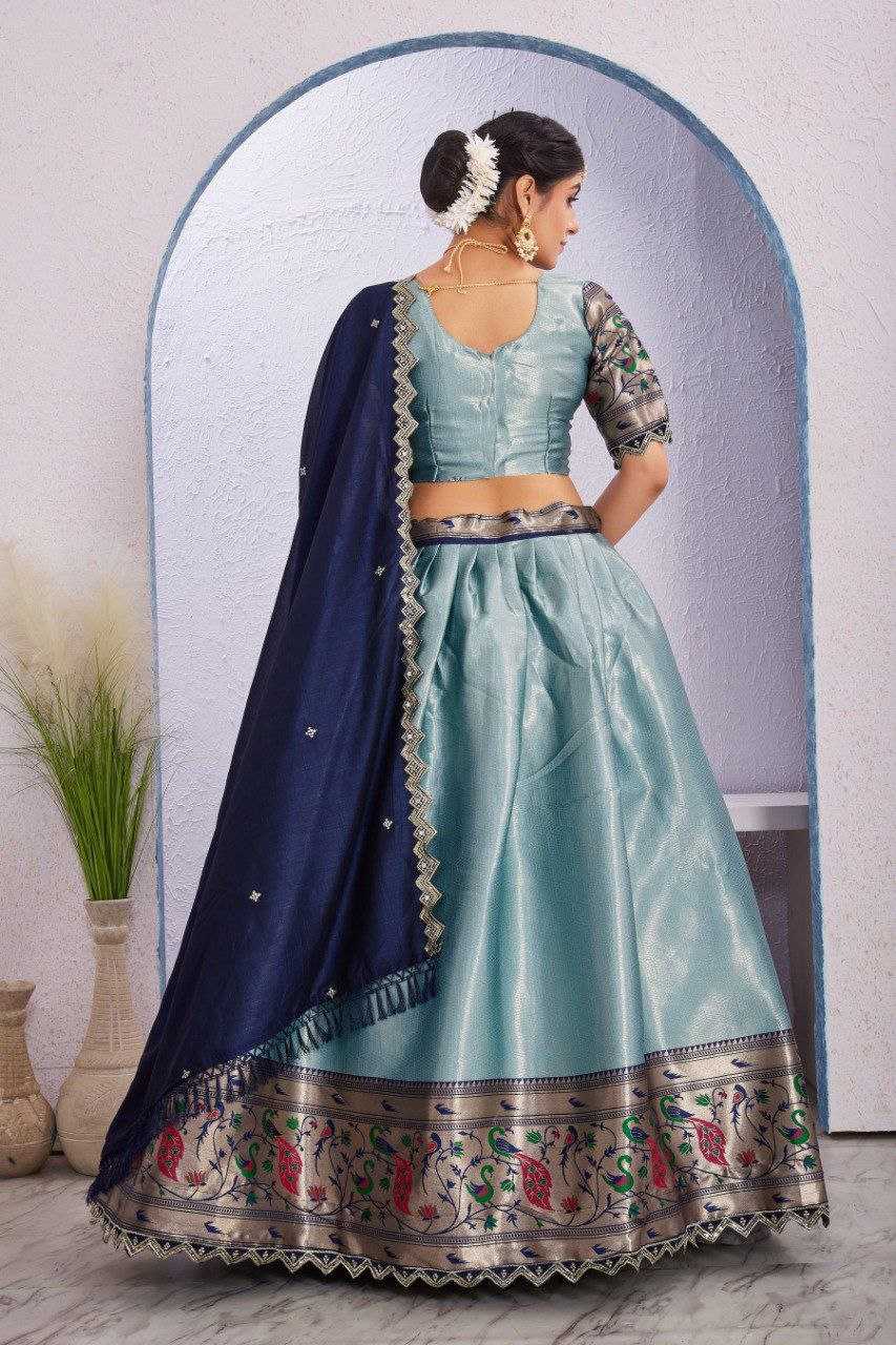 Ynf Jacquard KESH554 Morni Lehengas Wholesale Embroidered Lehenga Manufacturer