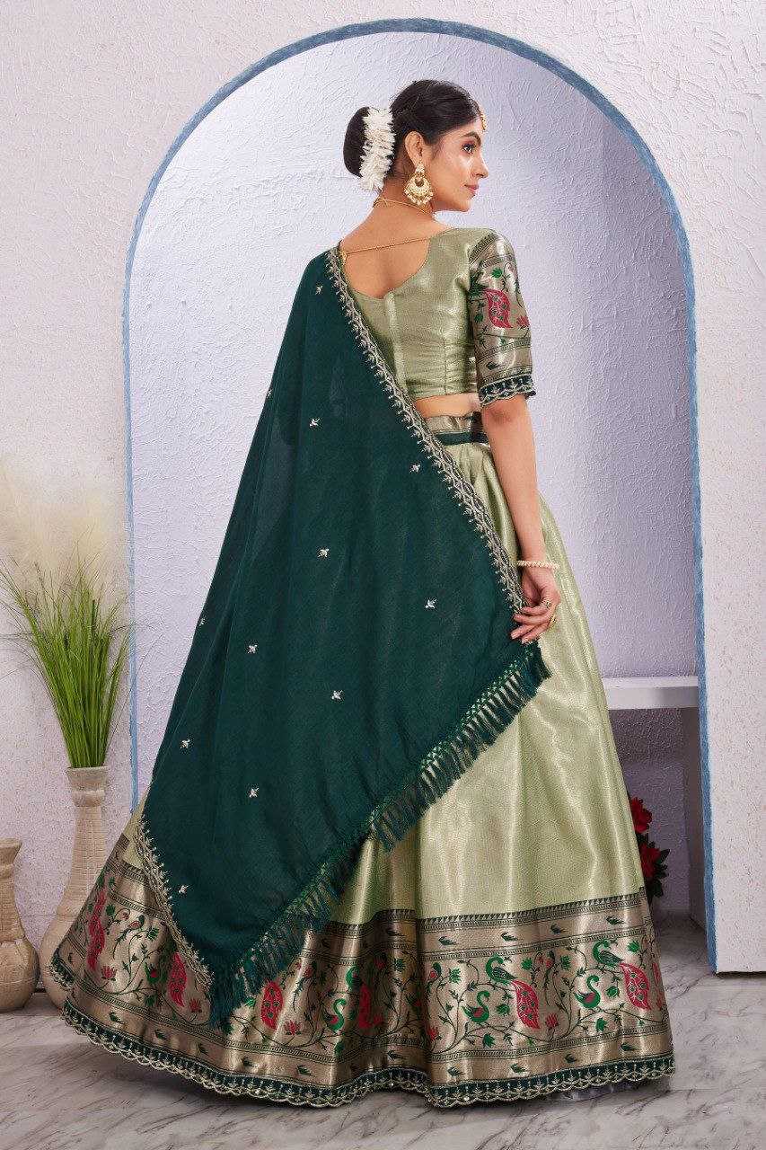 Ynf Jacquard KESH554 Morni Lehengas Wholesale Embroidered Lehenga Manufacturer