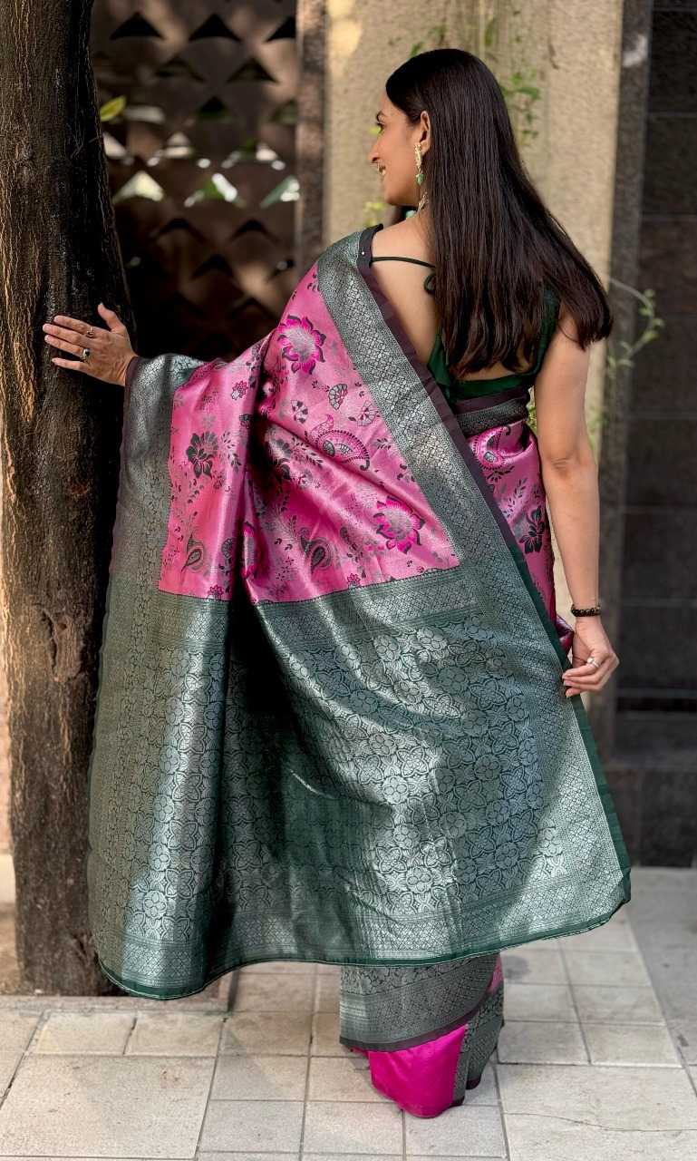 Ynf Jacquard RIN113 4272-ROSHNI Sarees Wholesale Designer Sarees Jacquard Saree Traditional Sarees Manufacturer