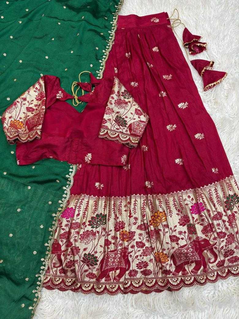 Ynf Jacquard RIN195 Dola jacquard Lehengas Wholesale Designer Lehenga Traditional Lehenga Wedding Lehenga Manufacturer