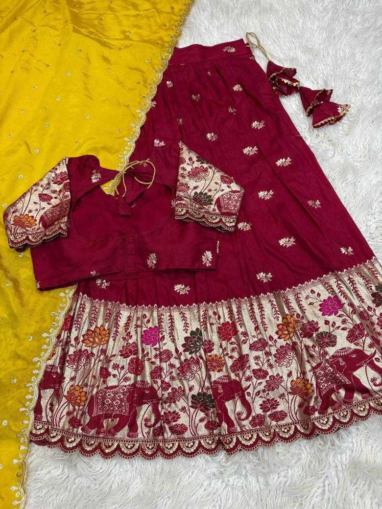 Ynf Jacquard RIN195 Dola jacquard Lehengas Wholesale Designer Lehenga Traditional Lehenga Wedding Lehenga Manufacturer