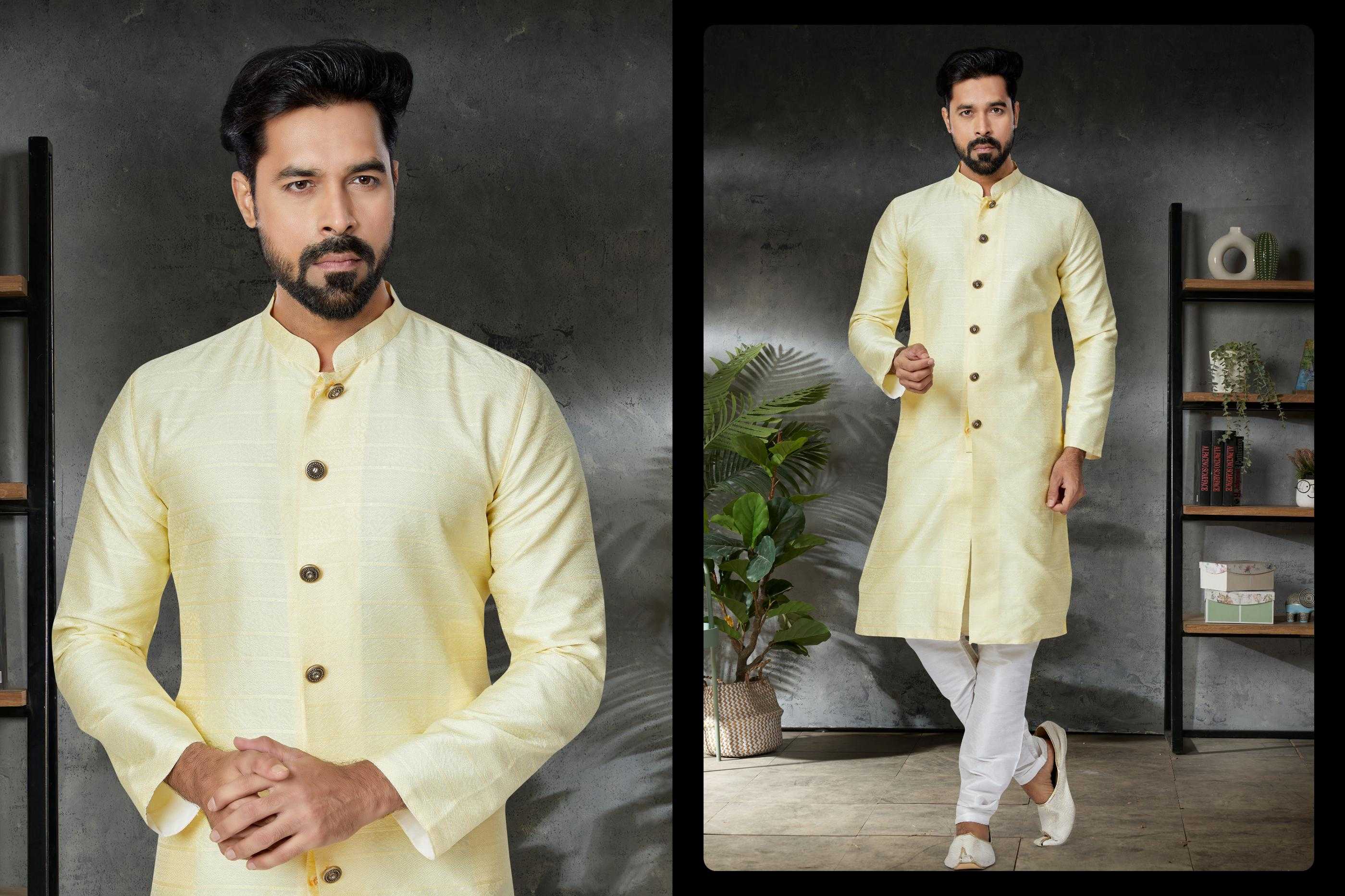 Ynf Jacquard RIN223 3030B Mens Wear Wholesale Mens Kurtas Mens Kurta Pyjama Men Wedding kurta Manufacturer
