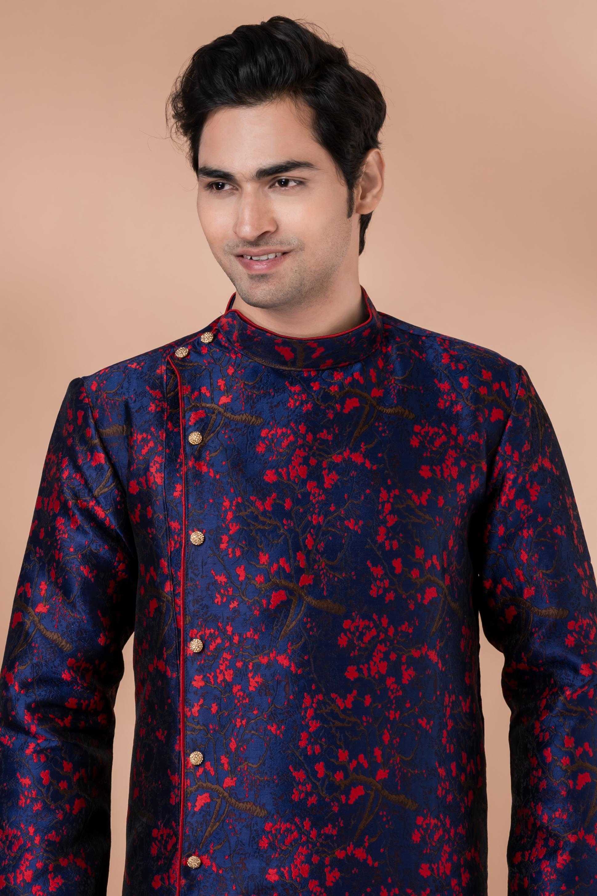Ynf Jequard Silk RIN223 1706 Mens Wear Wholesale Kurta Set with Jacket Designer Ethnic Set Indo Western Manufacturer