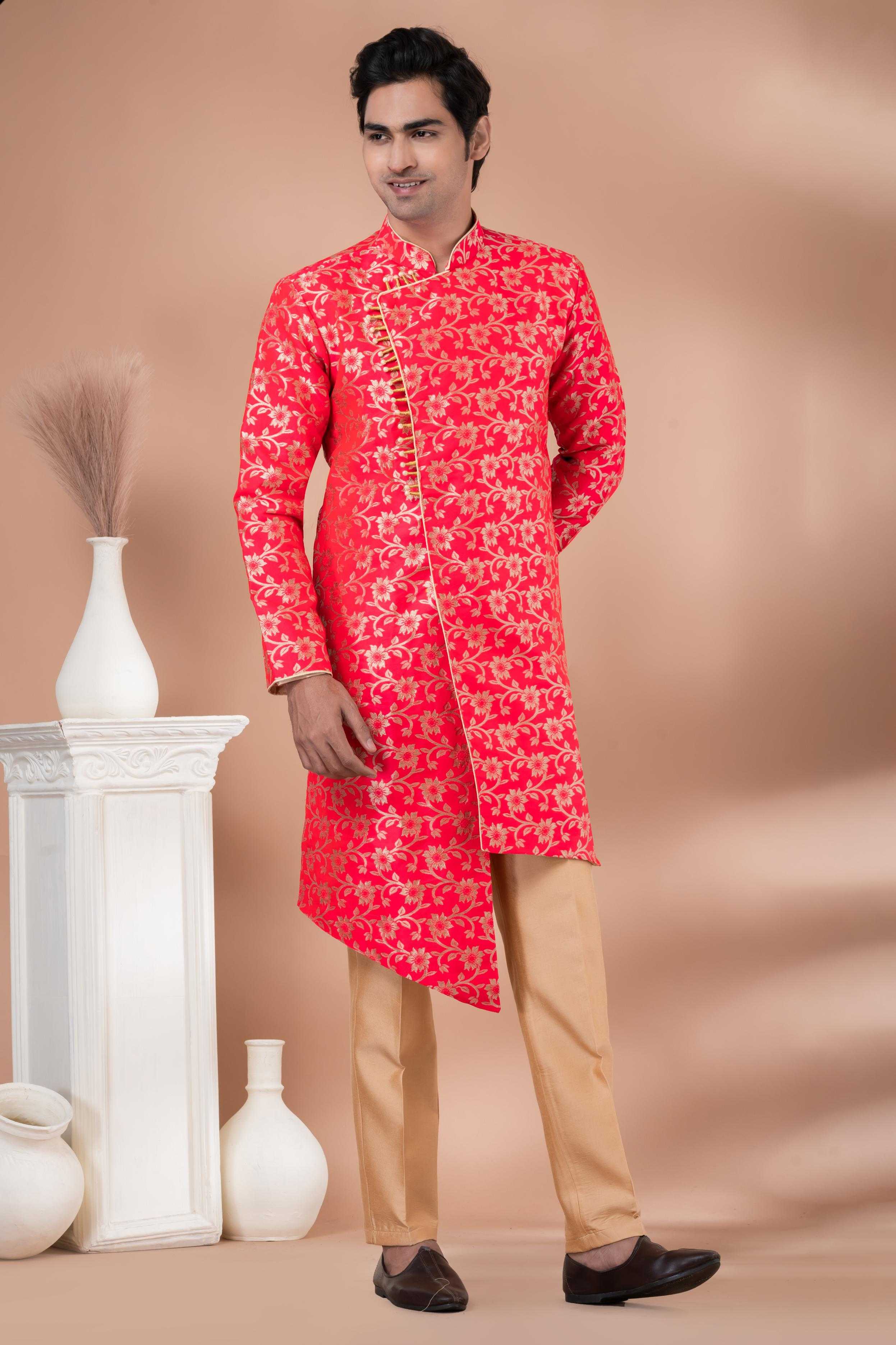 Ynf Jequard Silk RIN223 1712 Mens Wear Wholesale Kurta Set with Jacket Designer Ethnic Set Indo Western Manufacturer