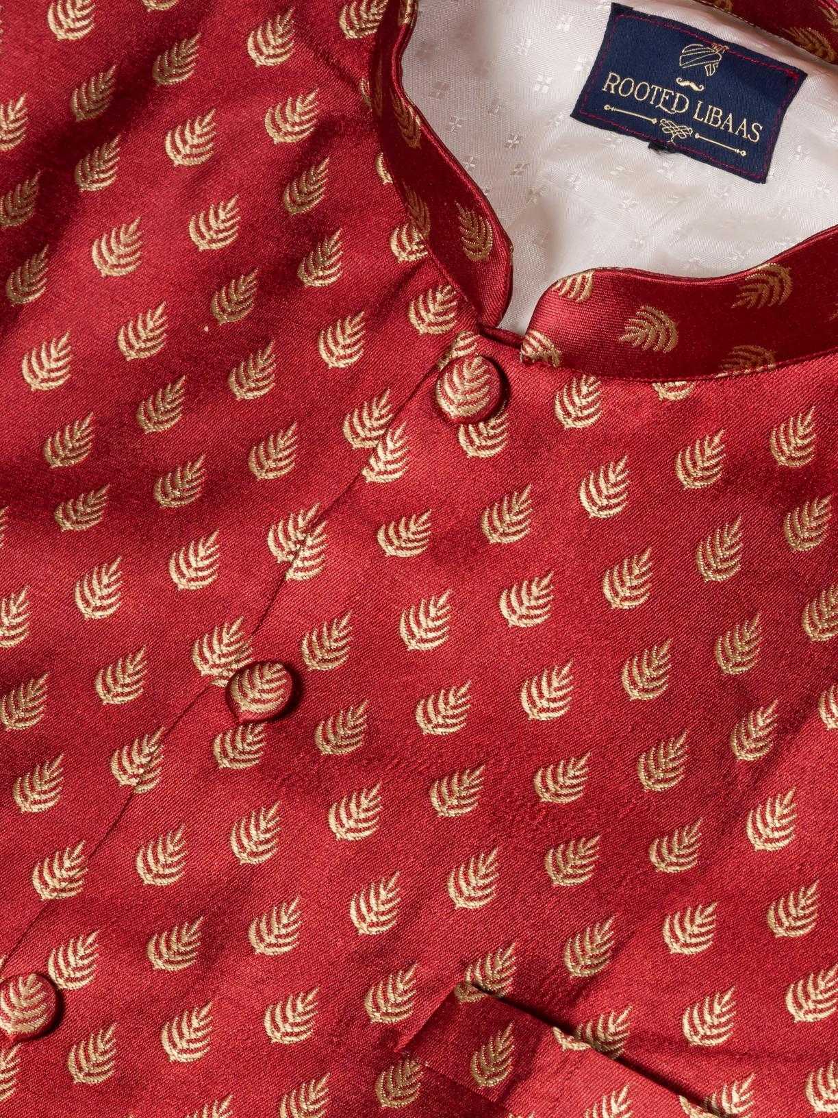 Ynf Jequard Silk RIN223 1713 Mens Wear Wholesale Kurta Set with Jacket Designer Ethnic Set Indo Western Manufacturer
