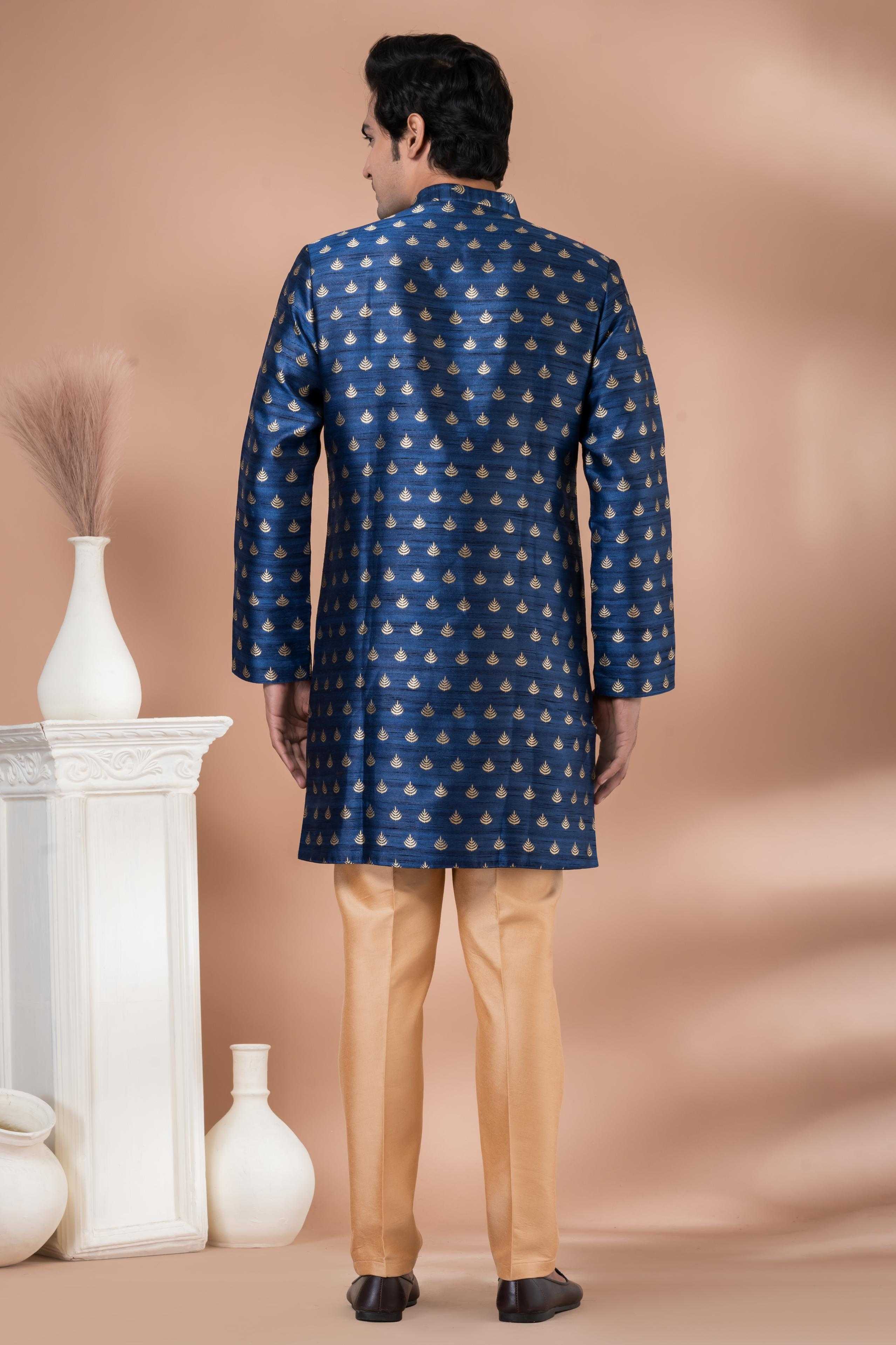 Ynf Jequard Silk RIN223 1715 Mens Wear Wholesale Kurta Set with Jacket Designer Ethnic Set Indo Western Manufacturer
