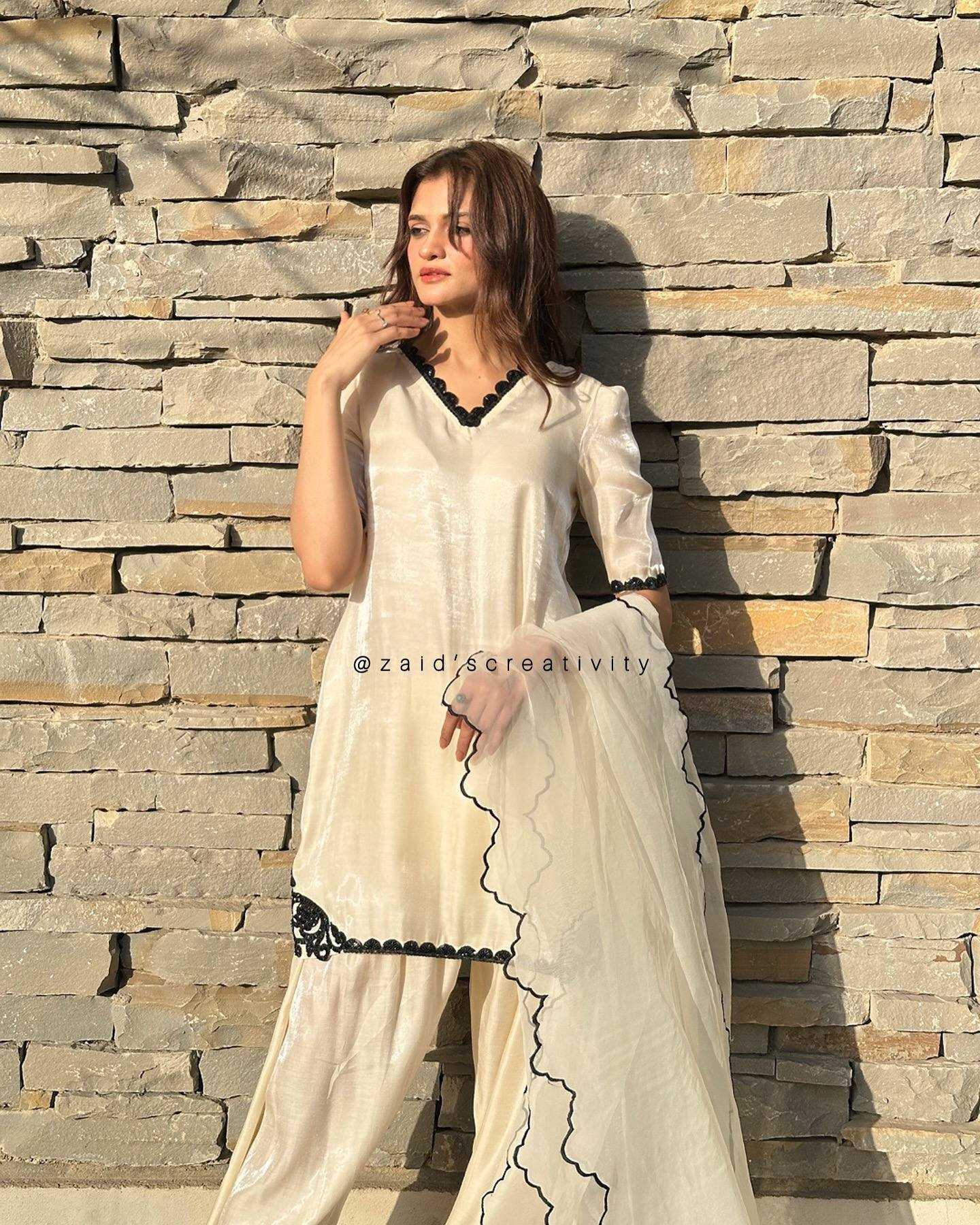 Ynf Jimmy Choo KESH523 074 Suits & Dresses Wholesale Palazzo Suit Party wear suits White Salwar Suit Manufacturer