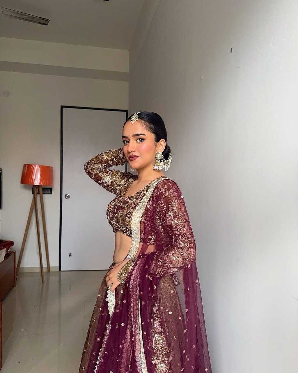 Ynf Jimmy Choo KESH540 346 Lehengas Wholesale Printed Lehenga Heavy Lehenga Manufacturer