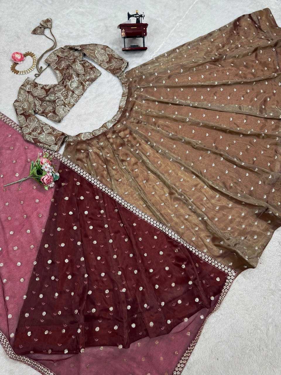 Ynf Jimmy Choo KESH540 346 Lehengas Wholesale Printed Lehenga Heavy Lehenga Manufacturer