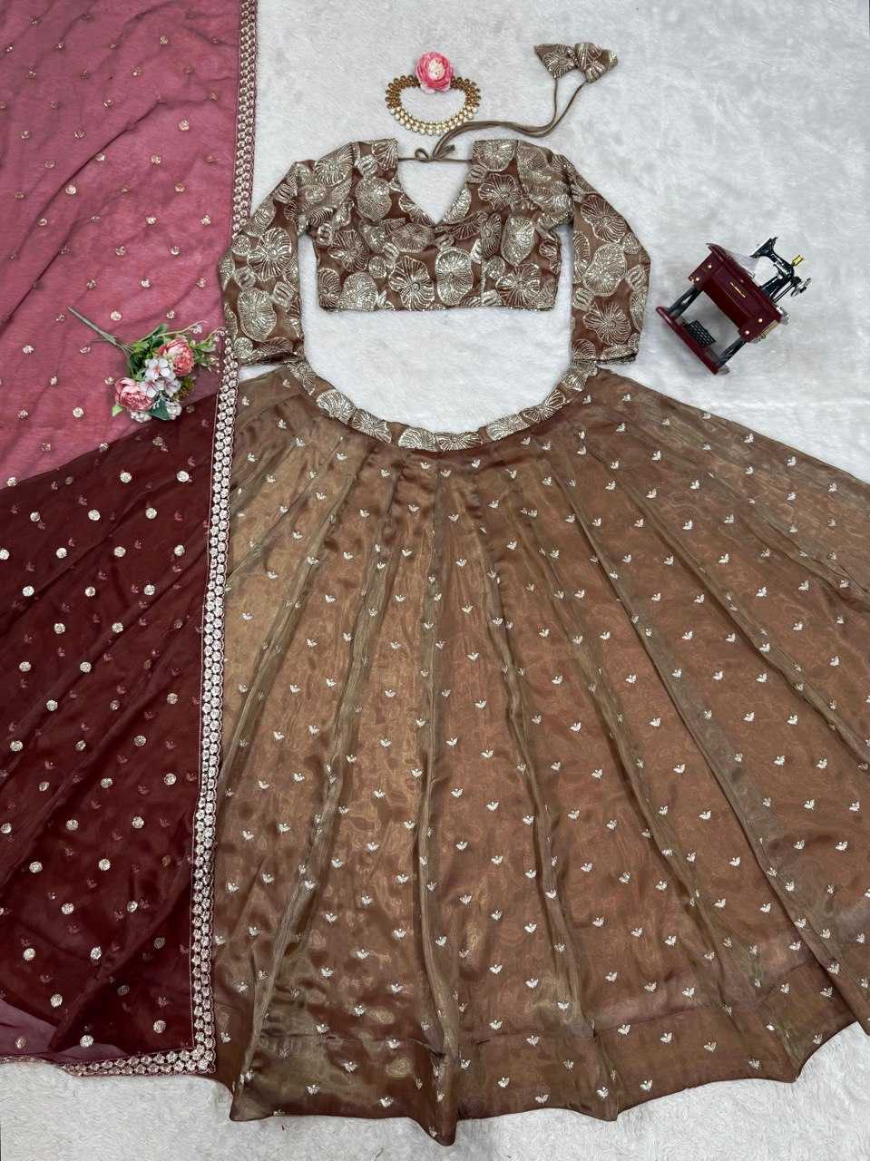 Ynf Jimmy Choo KESH540 346 Lehengas Wholesale Printed Lehenga Heavy Lehenga Manufacturer
