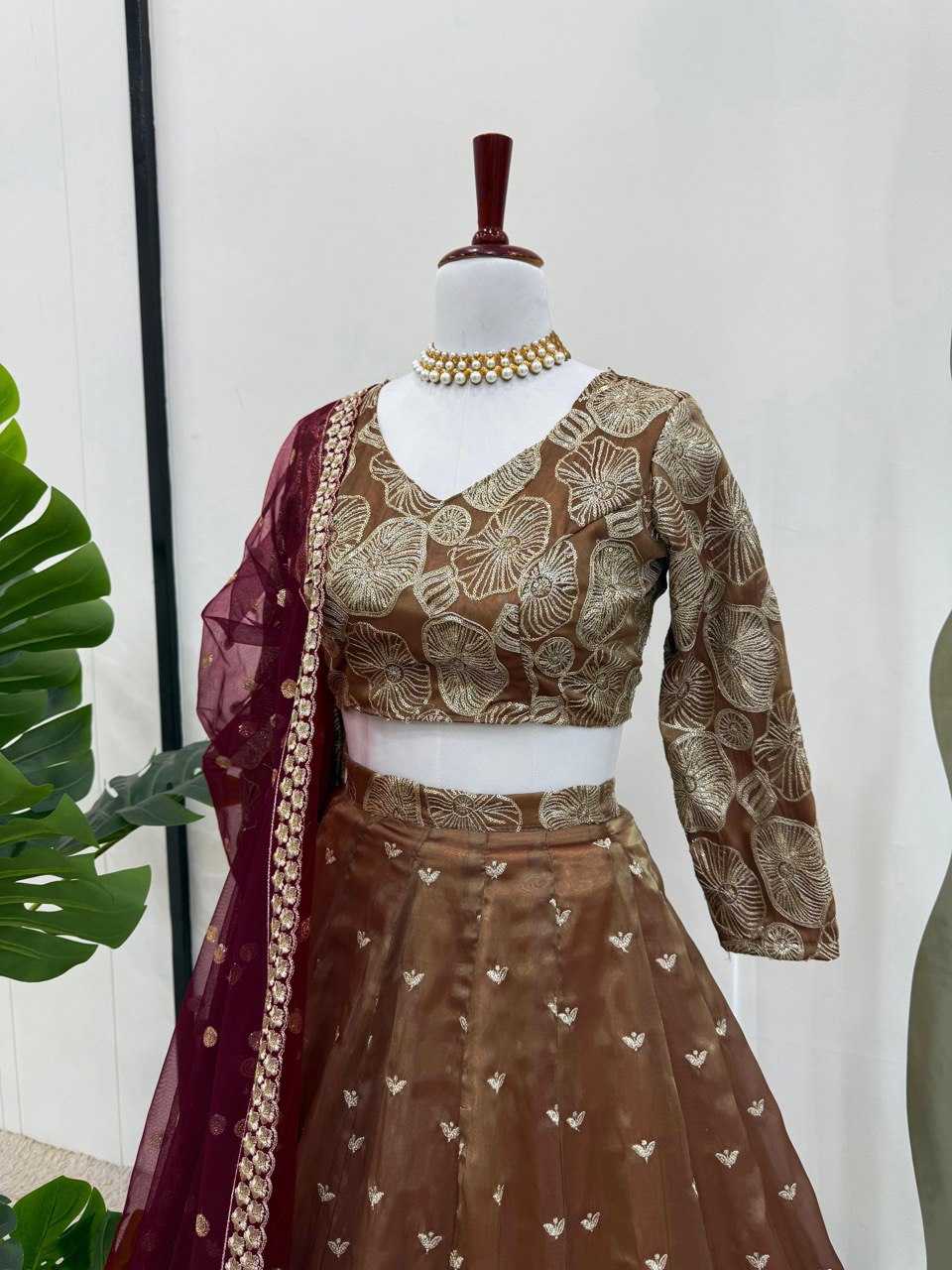 Ynf Jimmy Choo KESH540 346 Lehengas Wholesale Printed Lehenga Heavy Lehenga Manufacturer