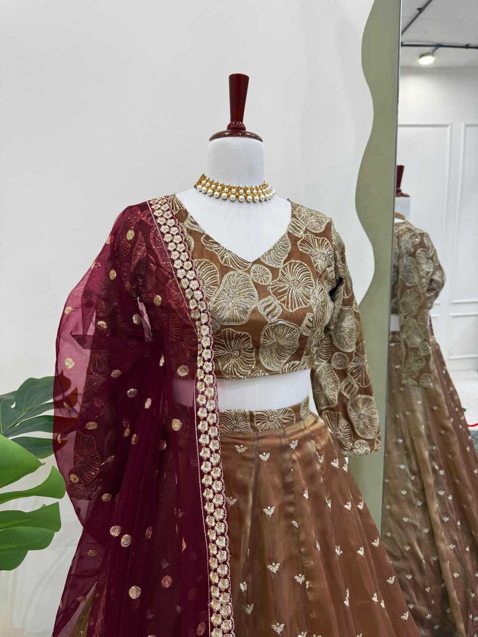 Ynf Jimmy Choo KESH540 346 Lehengas Wholesale Printed Lehenga Heavy Lehenga Manufacturer
