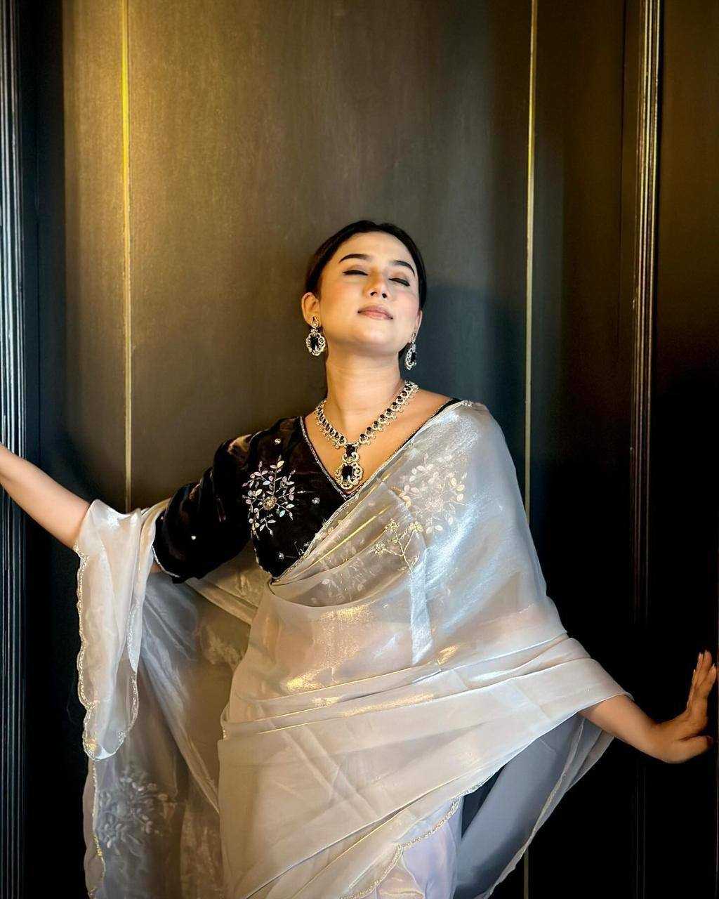 Ynf Jimmy Choo RIN105 JIYA Sarees Wedding Collections Festive Collections Wholesale Jimmy Choo Sarees Butta Sarees Sarees With Blouse Manufacturer