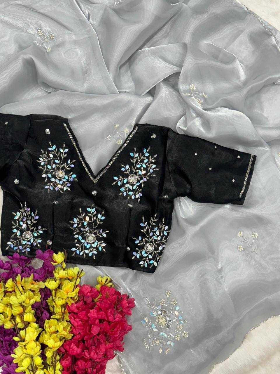 Ynf Jimmy Choo RIN105 JIYA Sarees Wedding Collections Festive Collections Wholesale Jimmy Choo Sarees Butta Sarees Sarees With Blouse Manufacturer