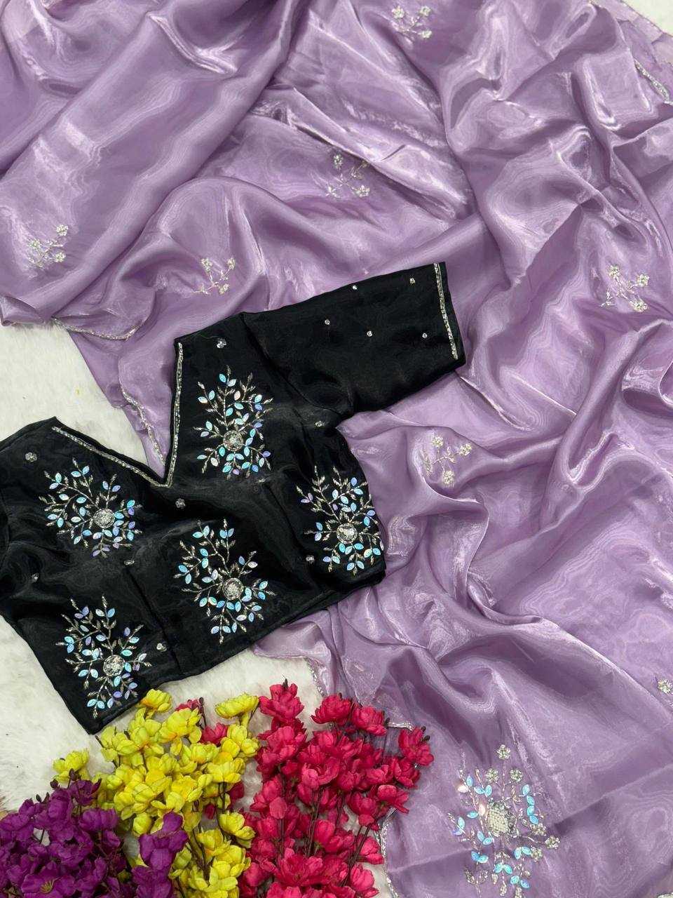 Ynf Jimmy Choo RIN105 JIYA Sarees Wedding Collections Festive Collections Wholesale Jimmy Choo Sarees Butta Sarees Sarees With Blouse Manufacturer