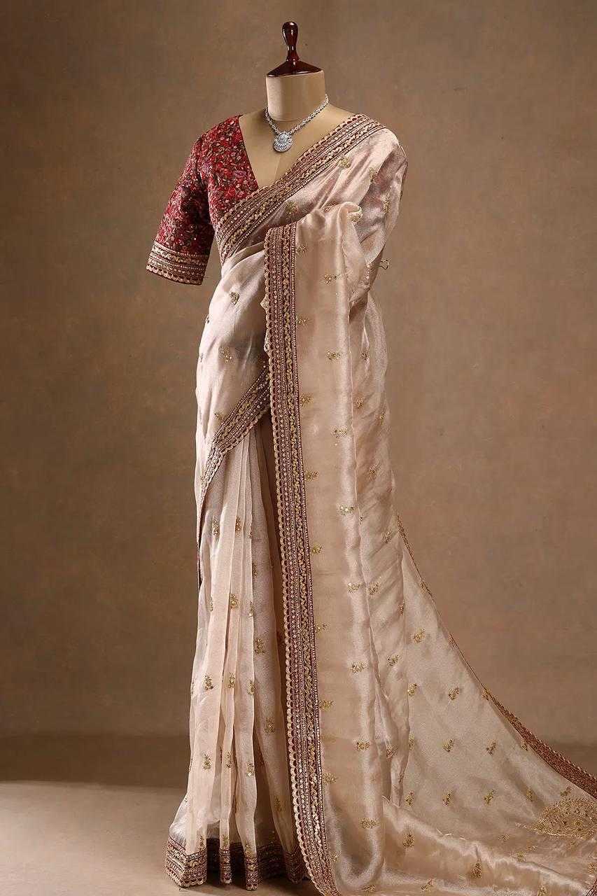 Ynf Jimmy Choo RIN134 Kimora Silk Sarees Wholesale Party Wear Silk Sarees Designer Silk Sarees Embroidered Silk Sarees Manufacturer