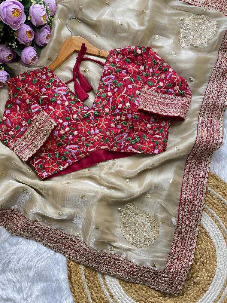 Ynf Jimmy Choo RIN134 Kimora Silk Sarees Wholesale Party Wear Silk Sarees Designer Silk Sarees Embroidered Silk Sarees Manufacturer