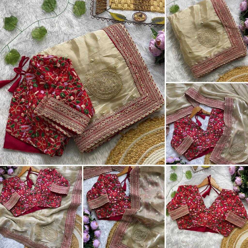 Ynf Jimmy Choo RIN134 Kimora Silk Sarees Wholesale Party Wear Silk Sarees Designer Silk Sarees Embroidered Silk Sarees Manufacturer