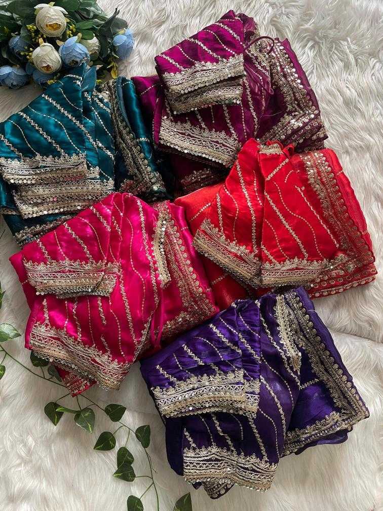 Ynf Jimmy Choo RIN134 NITYA Silk Sarees Wedding Collections Festive Collections Wholesale Soft Silk Sarees Designer Silk Sarees Embroidered Silk Sarees Manufacturer