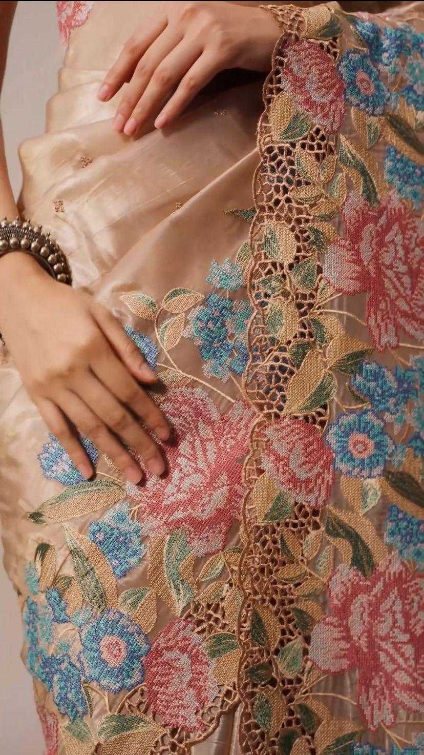 Ynf Jimmy Choo RIN164 Stree Vol -1 Sarees Wholesale Jimmy Choo Sarees Organza Sarees Embroidered Sarees Manufacturer