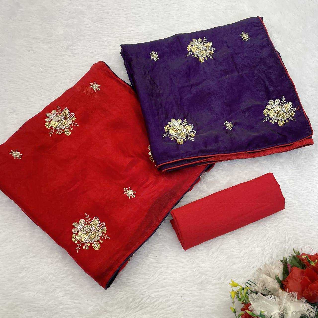 Ynf Jimmy Choo RIN187 761 Sarees Wholesale Jimmy Choo Sarees Sequin Sarees Manufacturer