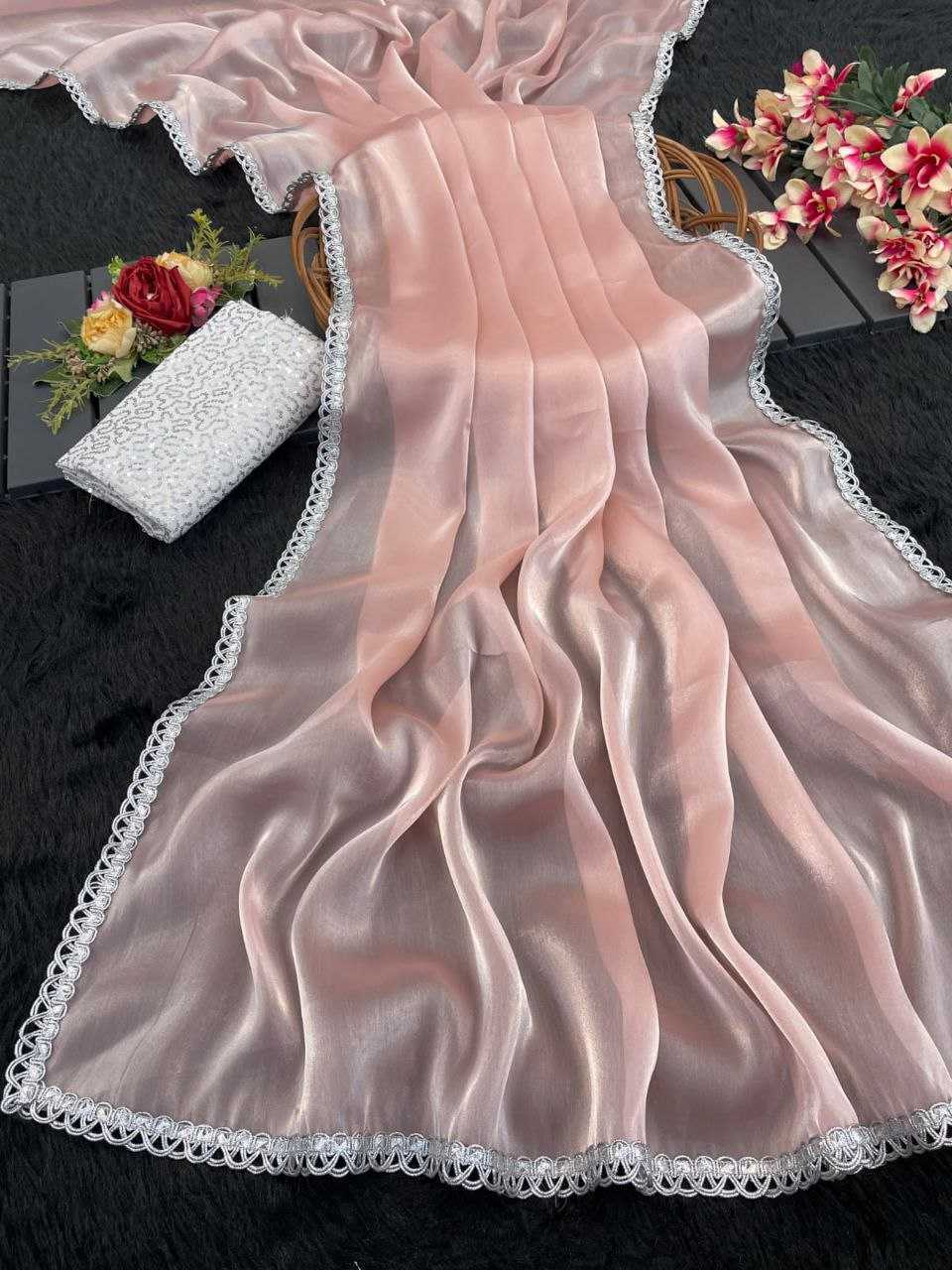 Ynf Jimmy Choo RIN216 chandni Sarees Wholesale Jimmy Choo Sarees Party Wear Sarees Fancy Sarees Manufacturer