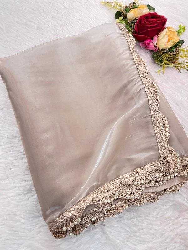 Ynf Jimmy Choo RIN216 sparrow Sarees Wedding Collections Festive Collections Wholesale Jimmy Choo Sarees Lace Border Sarees Sarees With Blouse Manufacturer