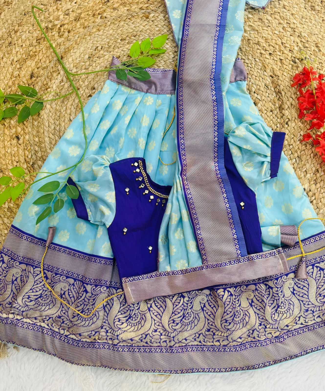 Ynf Kanjivaram Silk KESH493 PRATISHTHA Kids Wear Wholesale Kids Lehenga Kids Lehenga Choli Baby Girl Lehenga Manufacturer
