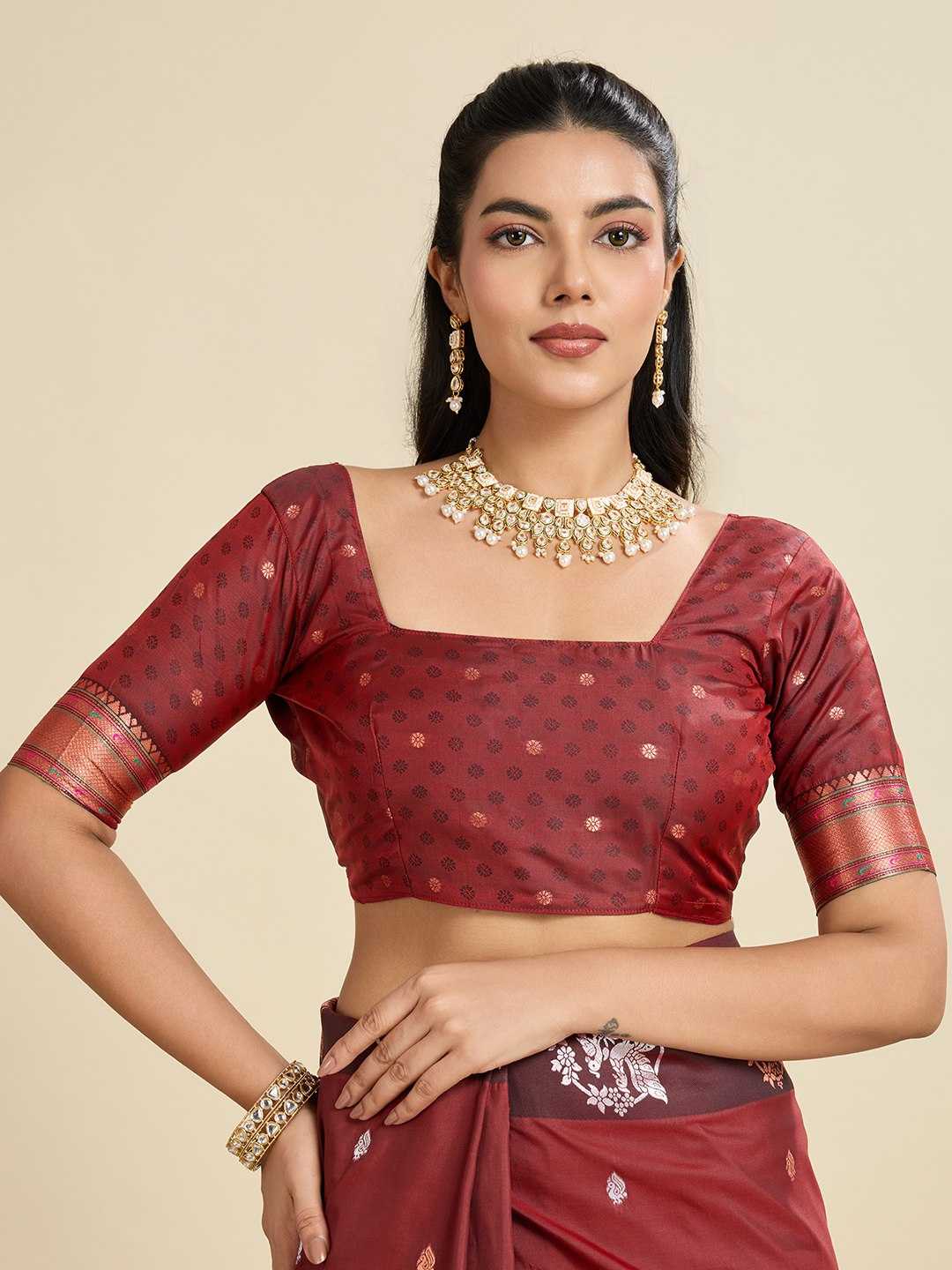 Ynf Kanjivaram Silk KESH505 BANARASI PAITHANI 6 Sarees Wholesale Designer Sarees Party Wear Sarees Fancy Sarees Manufacturer