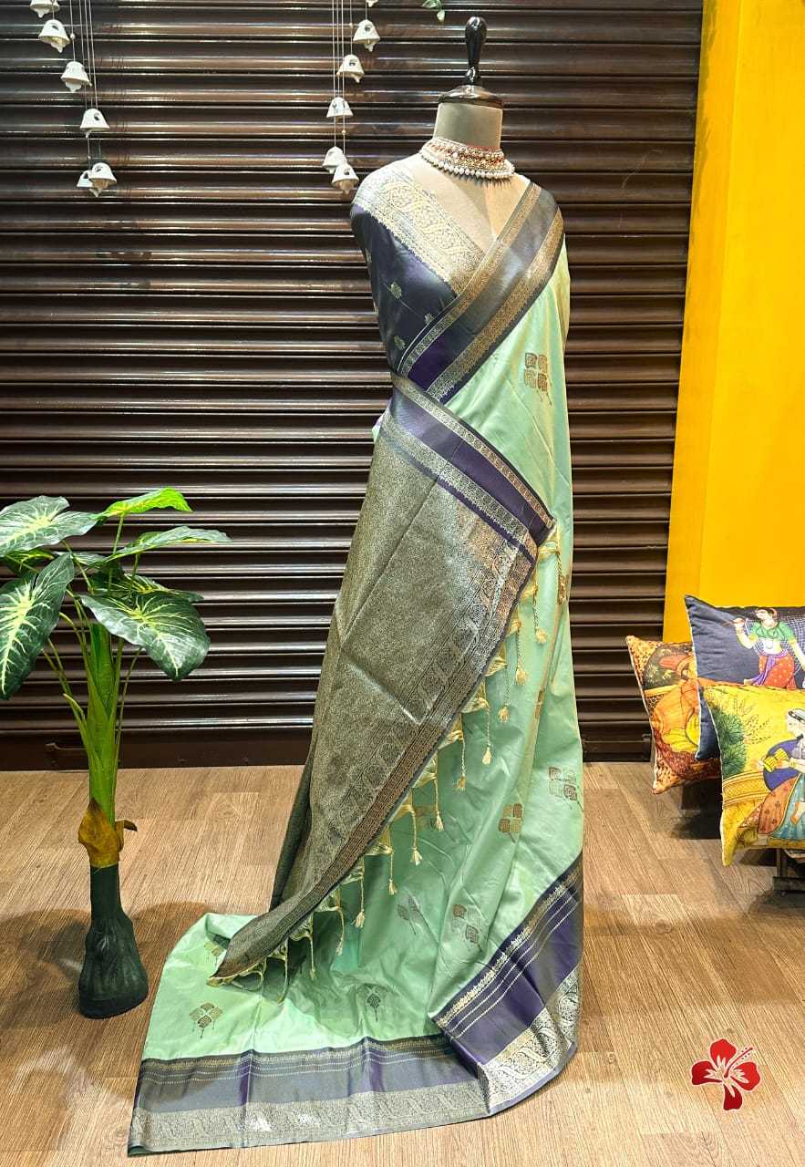 Ynf Kanjivaram Silk KESH505 KANCHI BORDER 102 Sarees Wedding Collections Festive Collections Wholesale Kanchipuram Sarees Zari Border Sarees Sarees With Blouse Manufacturer