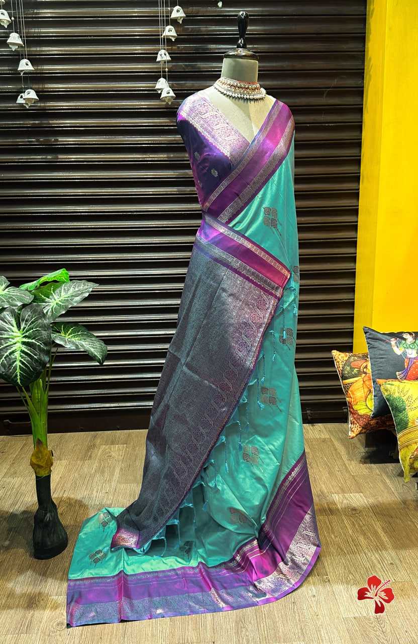 Ynf Kanjivaram Silk KESH505 KANCHI BORDER 102 Sarees Wedding Collections Festive Collections Wholesale Kanchipuram Sarees Zari Border Sarees Sarees With Blouse Manufacturer