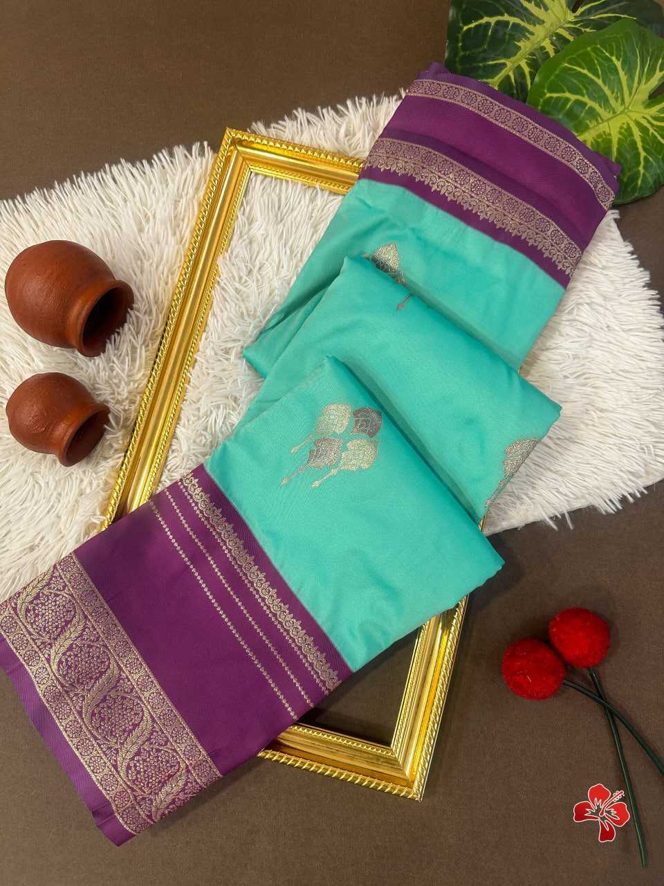 Ynf Kanjivaram Silk KESH505 KANCHI BORDER 102 Sarees Wedding Collections Festive Collections Wholesale Kanchipuram Sarees Zari Border Sarees Sarees With Blouse Manufacturer