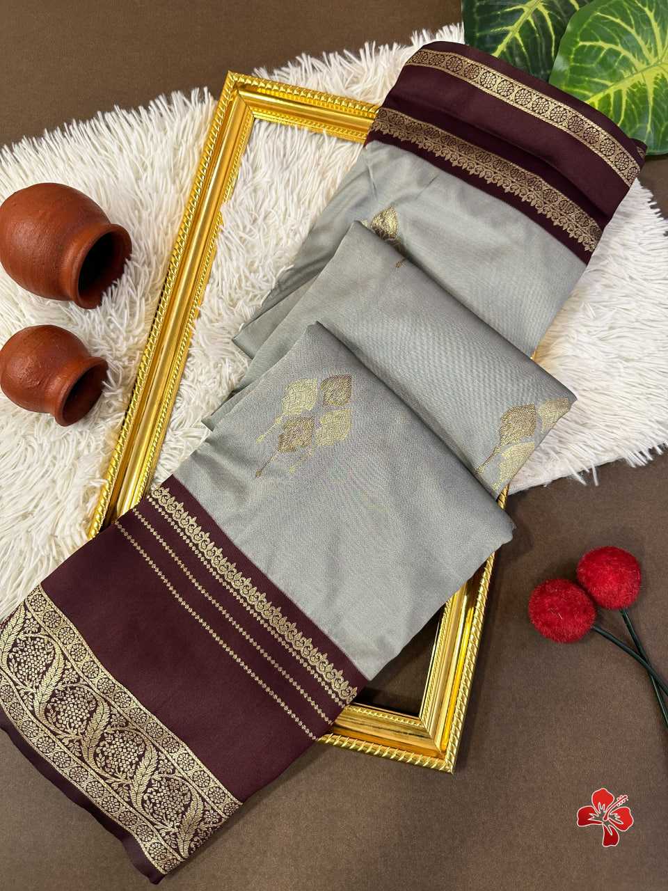 Ynf Kanjivaram Silk KESH505 KANCHI BORDER 102 Sarees Wedding Collections Festive Collections Wholesale Kanchipuram Sarees Zari Border Sarees Sarees With Blouse Manufacturer