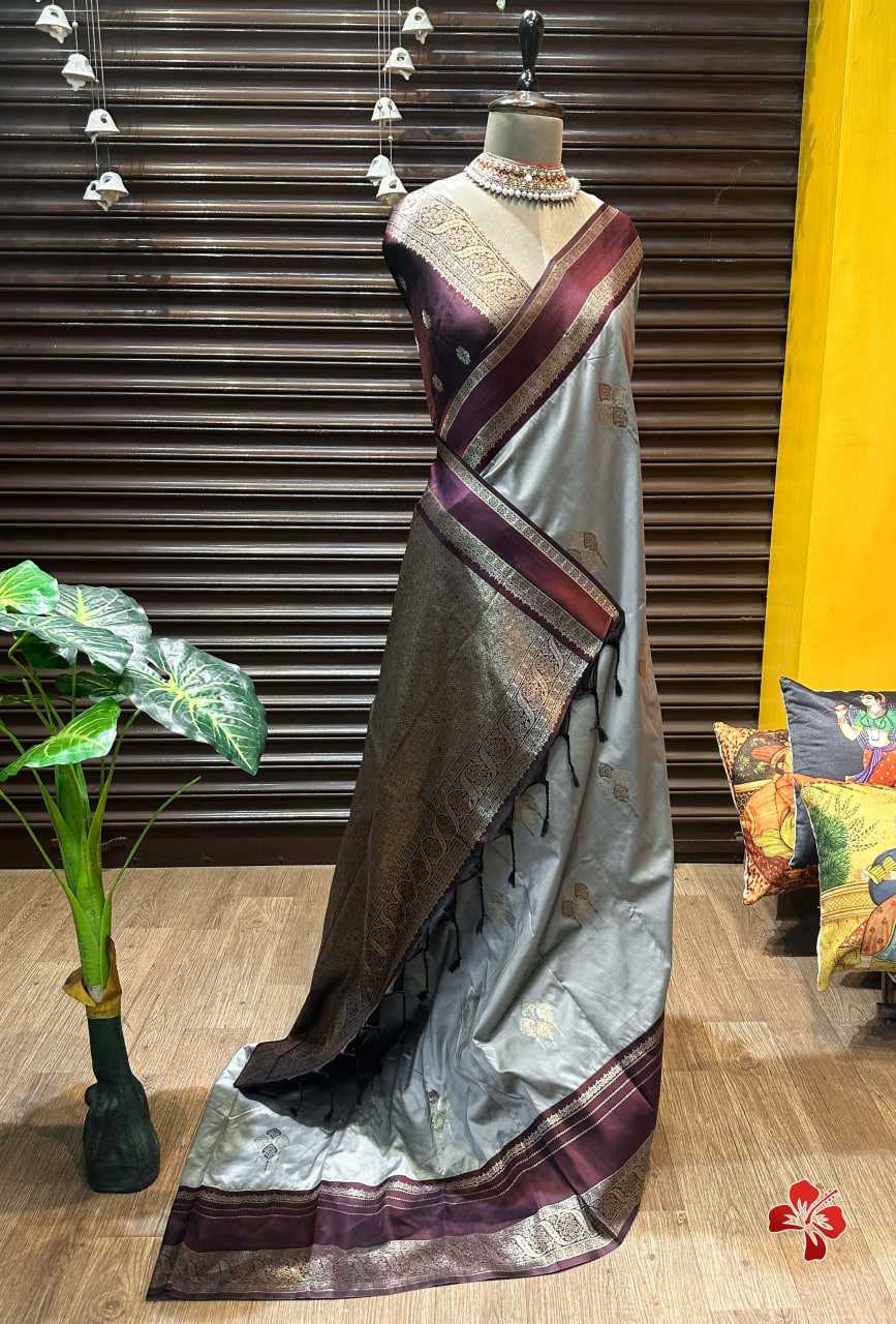 Ynf Kanjivaram Silk KESH505 KANCHI BORDER 102 Sarees Wedding Collections Festive Collections Wholesale Kanchipuram Sarees Zari Border Sarees Sarees With Blouse Manufacturer