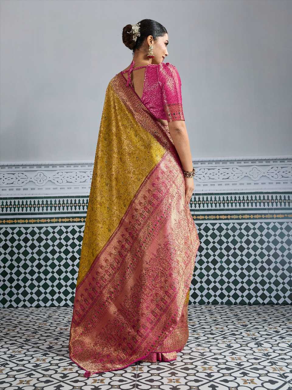 Ynf Kanjivaram Silk RIN197 3119 Silk Sarees Wholesale Bridal Silk Sarees Party Wear Silk Sarees Designer Silk Sarees Manufacturer