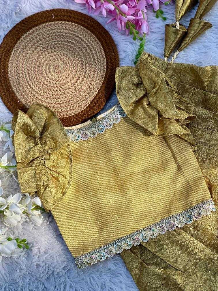 Ynf Kanjivaram Silk RIN235 Double Kids Wear Wholesale Kids Lehenga Kids Lehenga Choli Baby Girl Lehenga Manufacturer
