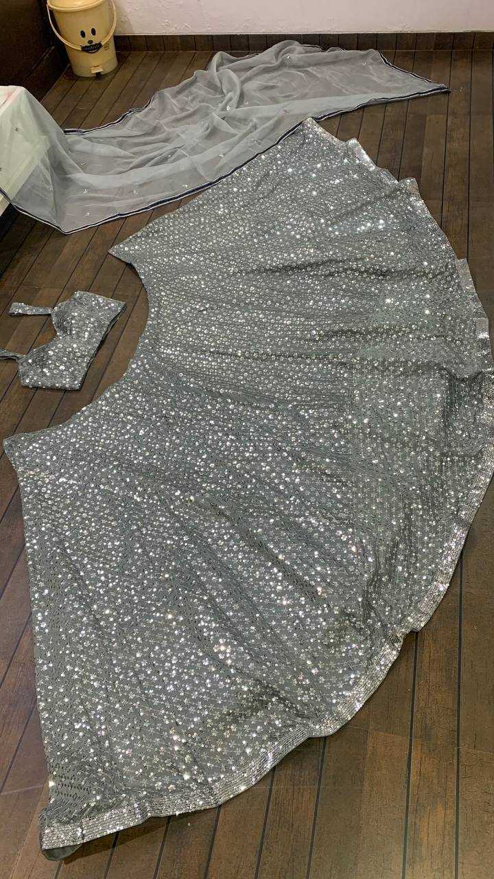 Ynf Kasturi Silk RIN213 L135 Lehengas Wholesale Silk Lehenga Sequins Lehenga Manufacturer