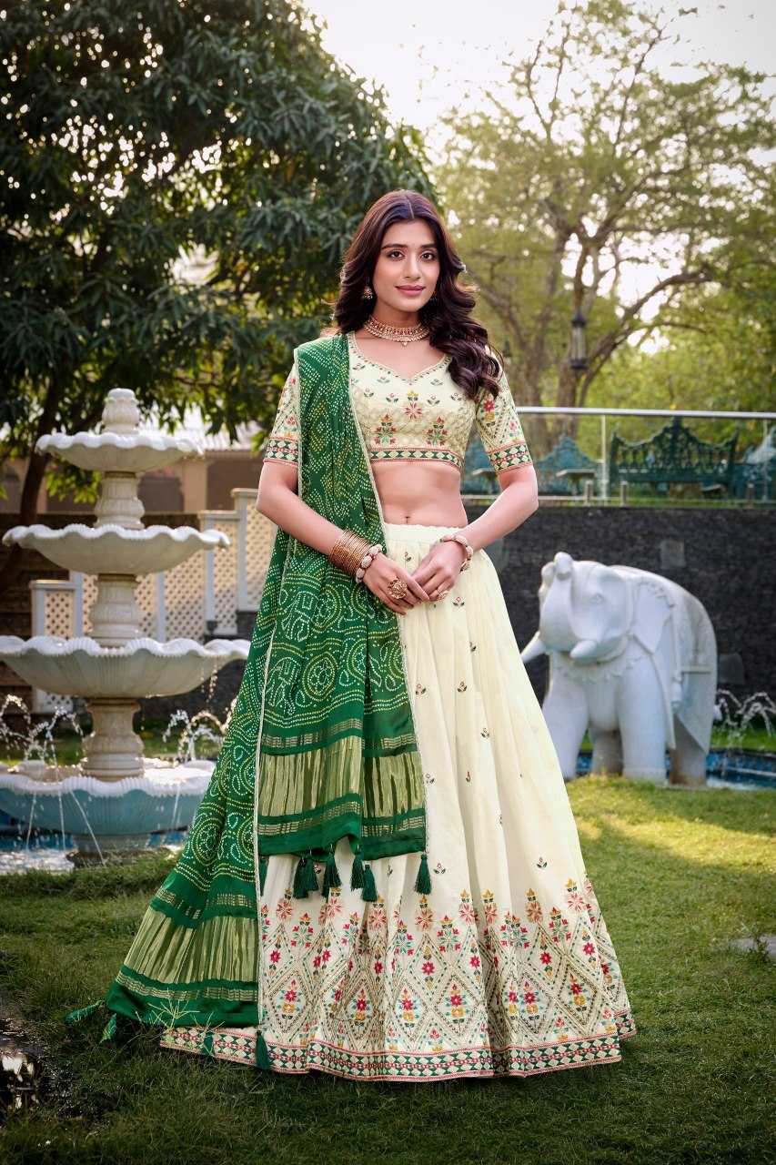 Ynf Khadi Cotton KESH134 1437 Lehengas Wholesale Fancy Lehenga Embroidered Lehenga Thread Work Lehenga Sequins Lehenga Manufacturer