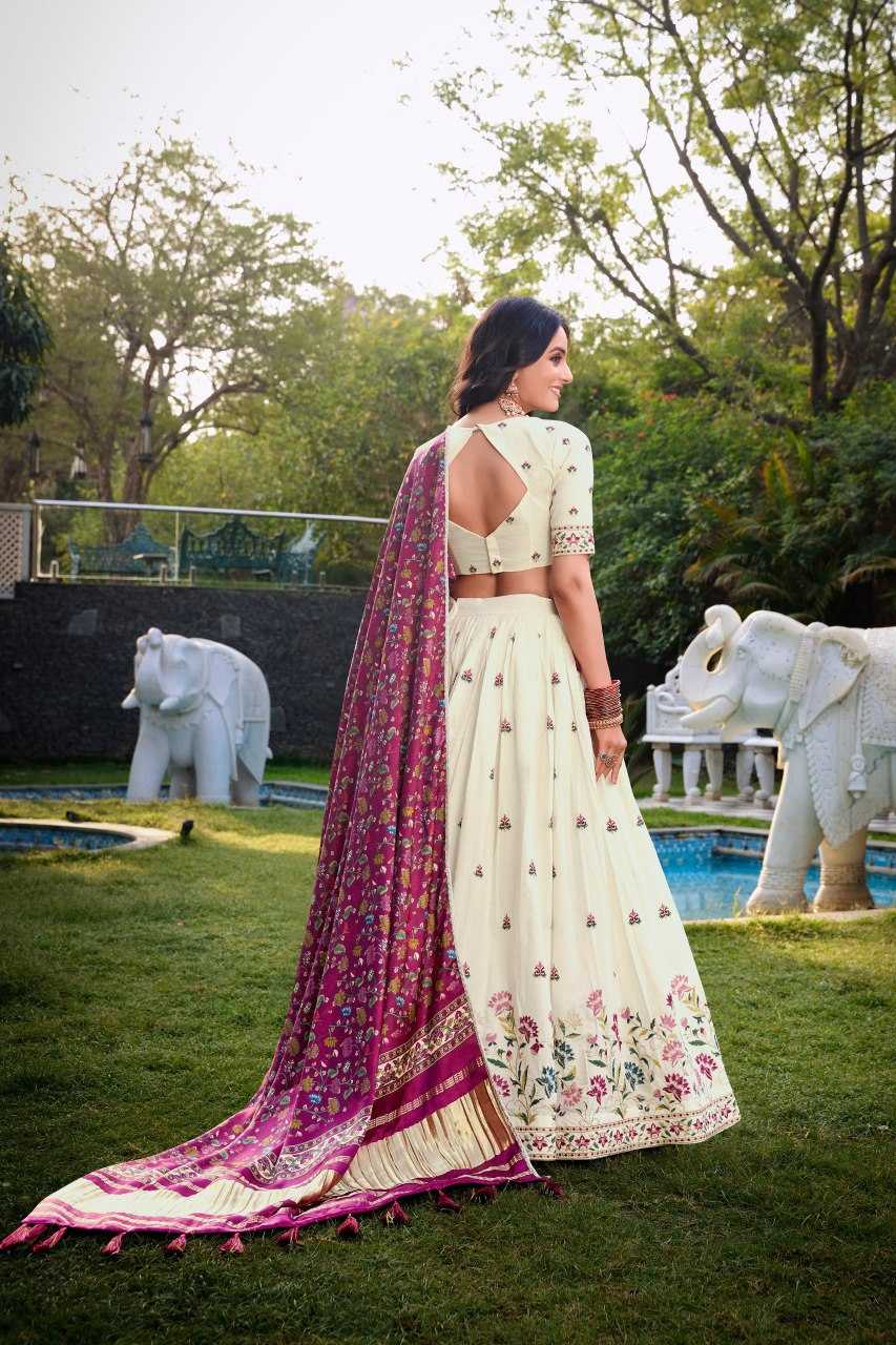 Ynf Khadi Cotton KESH134 1437 Lehengas Wholesale Fancy Lehenga Embroidered Lehenga Thread Work Lehenga Sequins Lehenga Manufacturer