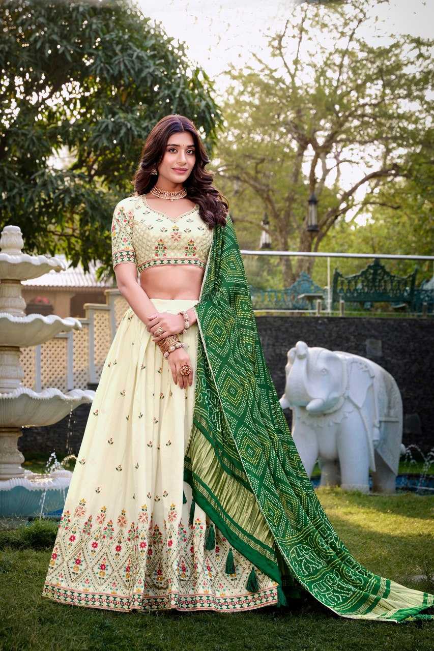 Ynf Khadi Cotton KESH134 1437 Lehengas Wholesale Fancy Lehenga Embroidered Lehenga Thread Work Lehenga Sequins Lehenga Manufacturer