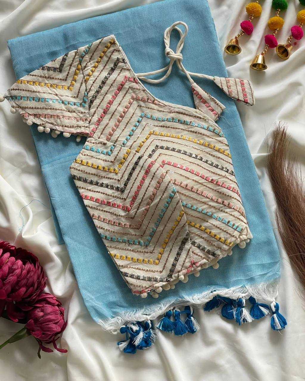 Ynf Khadi Cotton KESH388 LK01 Sarees Wedding Collections Festive Collections Wholesale Cotton Sarees Casual Sarees Sarees With Blouse Manufacturer